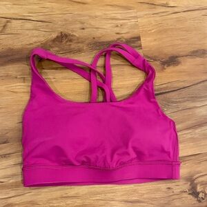lululemon athletica Magenta Sports Bra